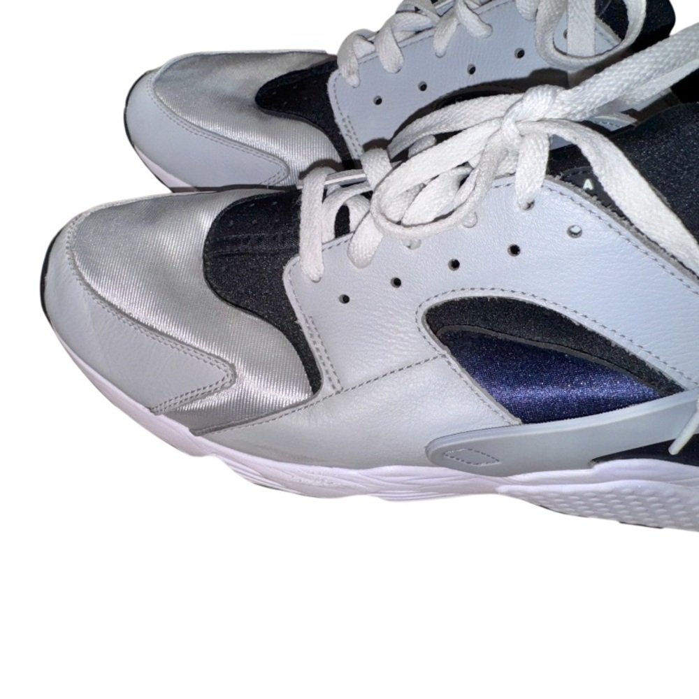 Mint! Nike AIR Huarache gray navy athletic men’s tennis shoes sneakers size 13 - Picture 17 of 17